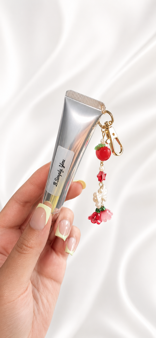 Jewelry LipGloss Keychain