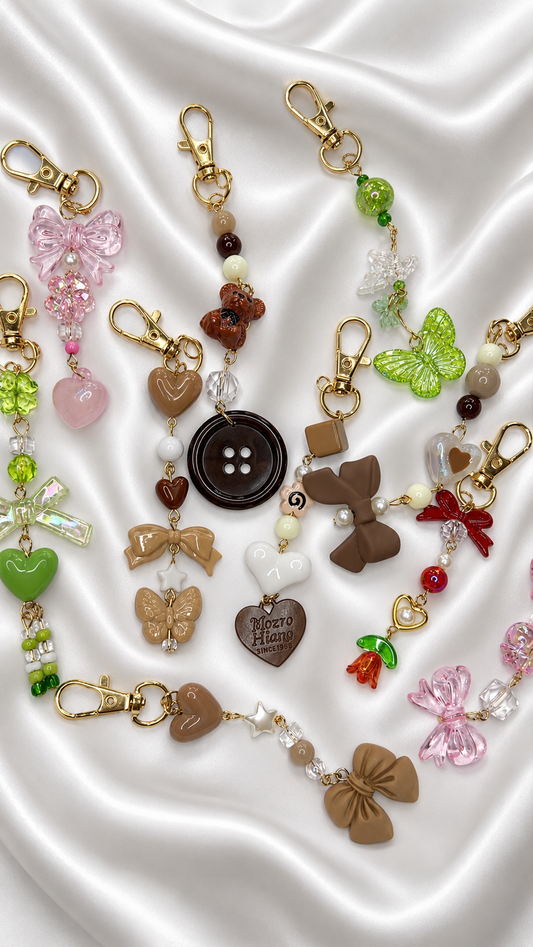 Jewelry LipGloss Keychain