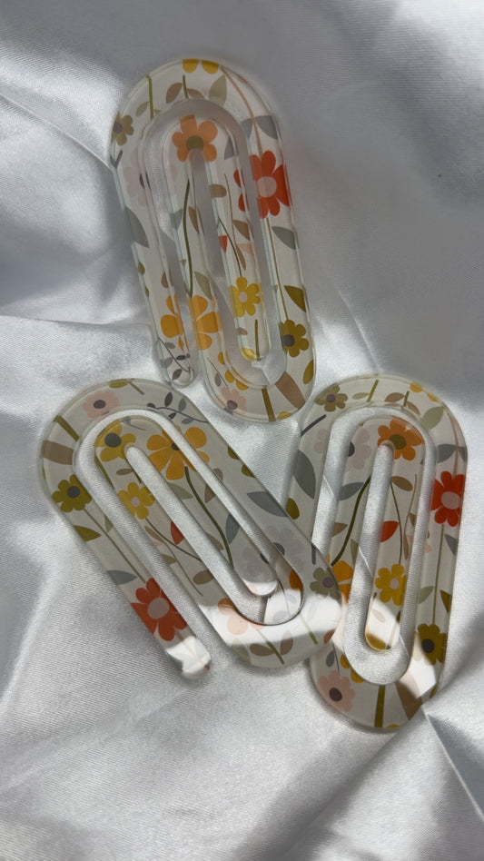 Flower Bookmark/Paperclip